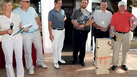 Náhledový obrázek - GTS Novera pozvala klienty na golf