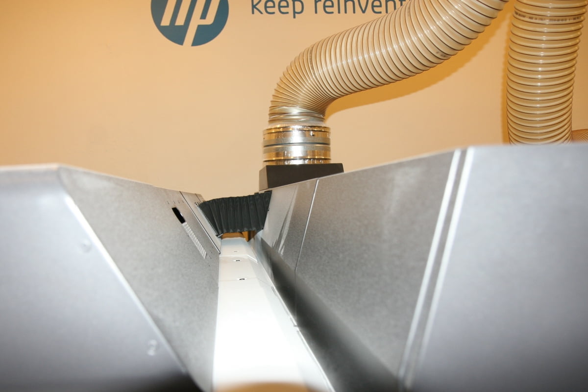 Společná vzduchotechnika.