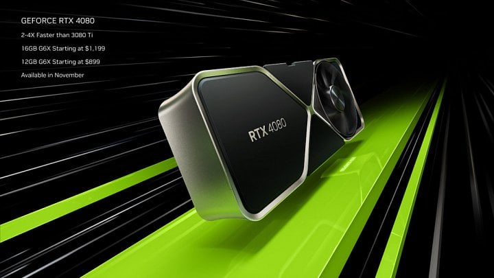 Představení Nvidia GeForce RTX 4080