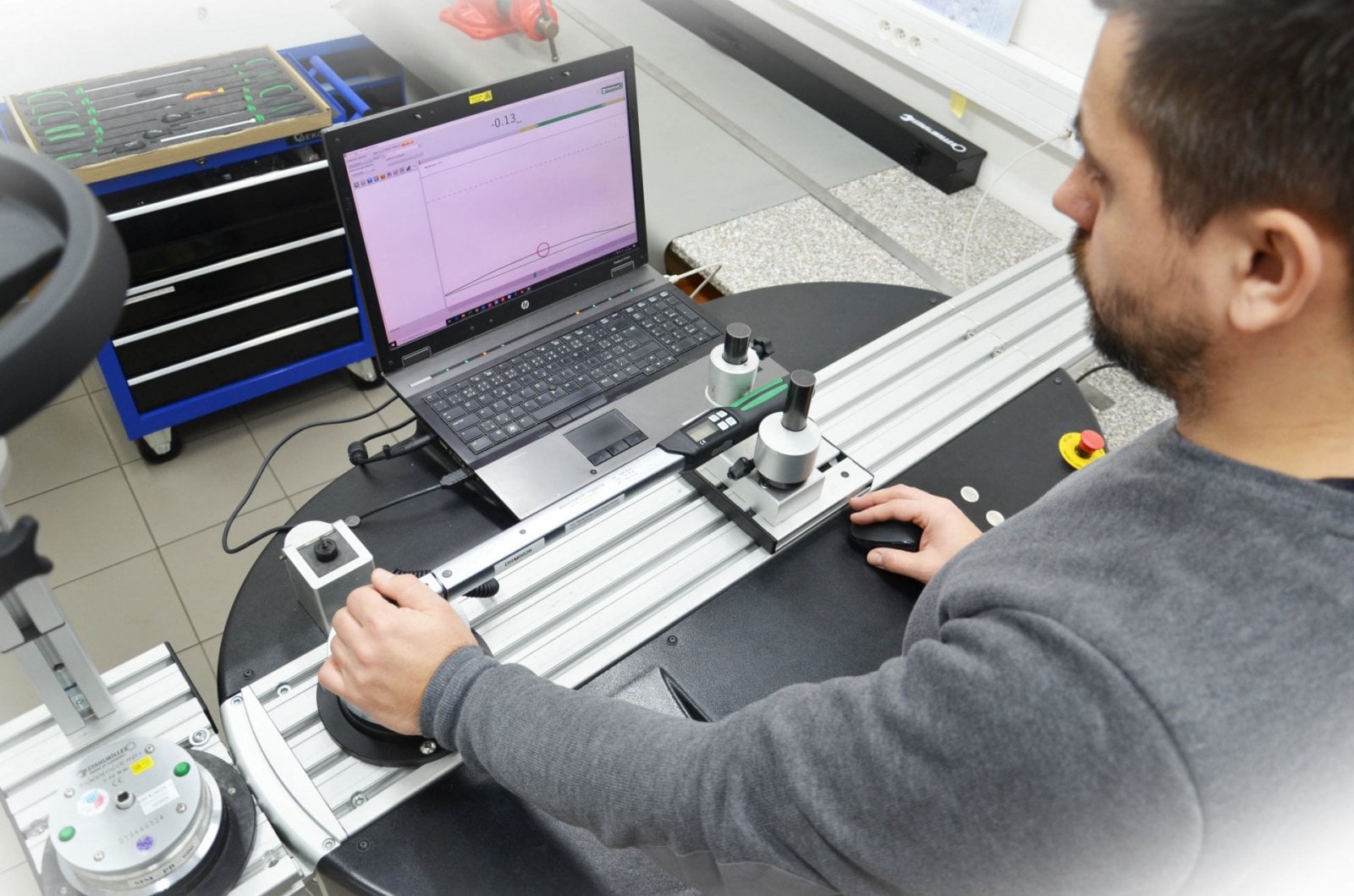 Kalibrace momentových klíčů