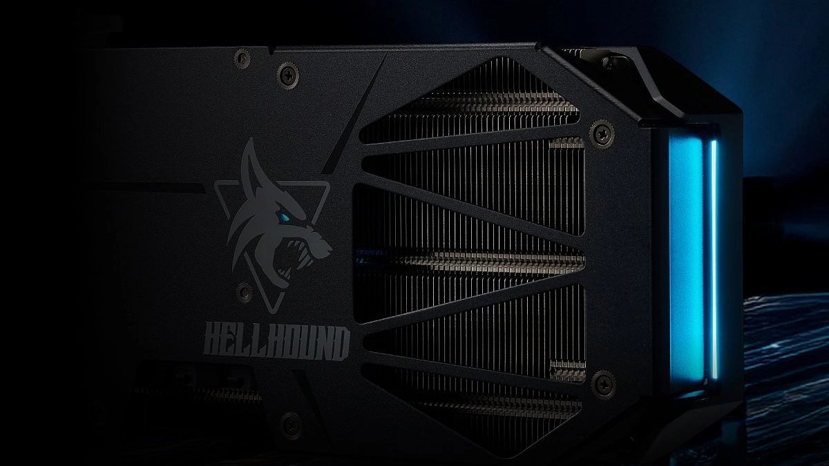 Radeon RX 9070 XT Hellhound od PowerColoru