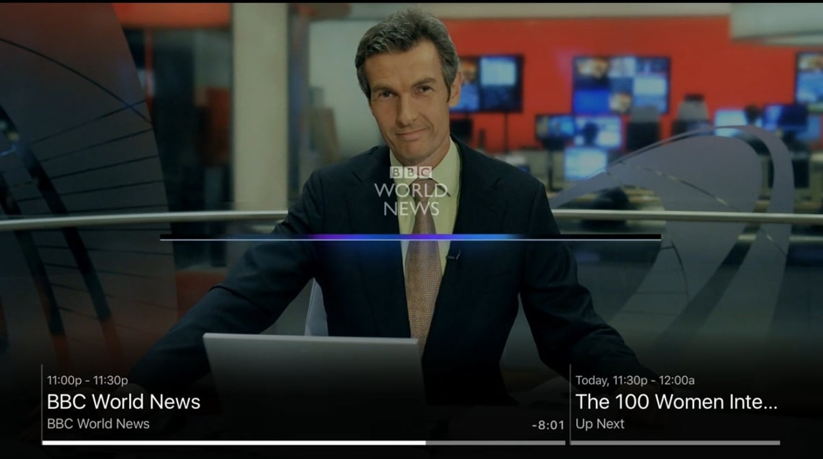 DirecTV - Živé vysílání