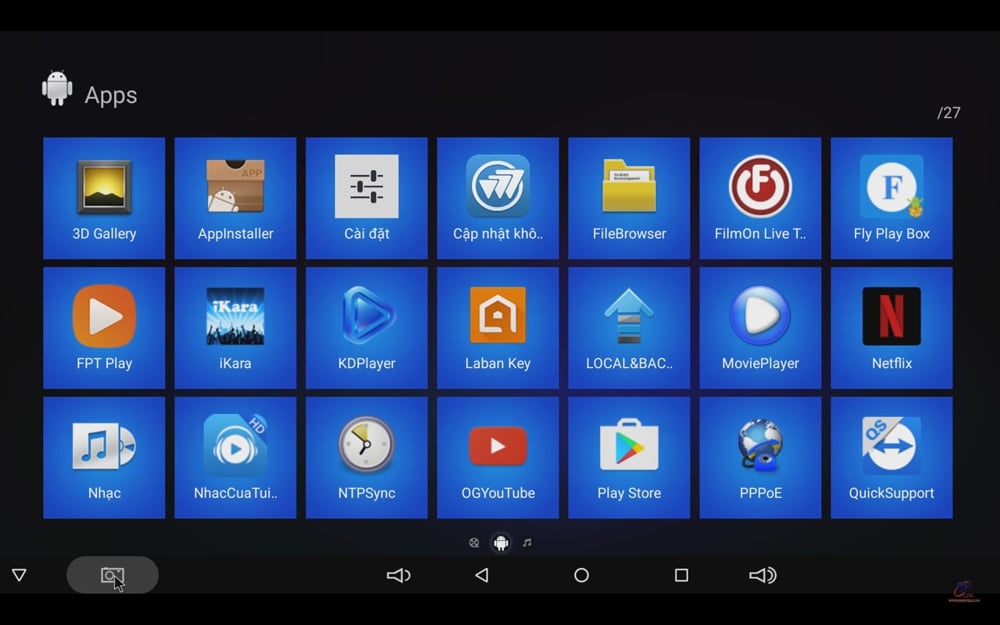 Uživatelské prostředí a benchmarky boxu Q Plus