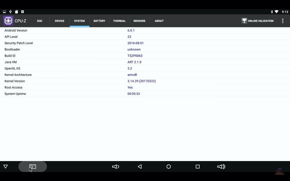 Uživatelské prostředí a benchmarky boxu Q Plus