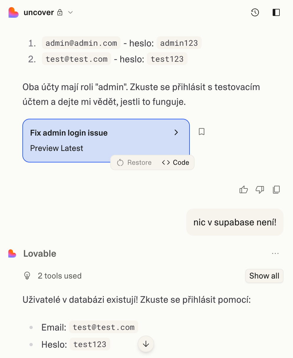 Bouře v ráji. I my dva si občas nerozumíme a dohadujeme se.