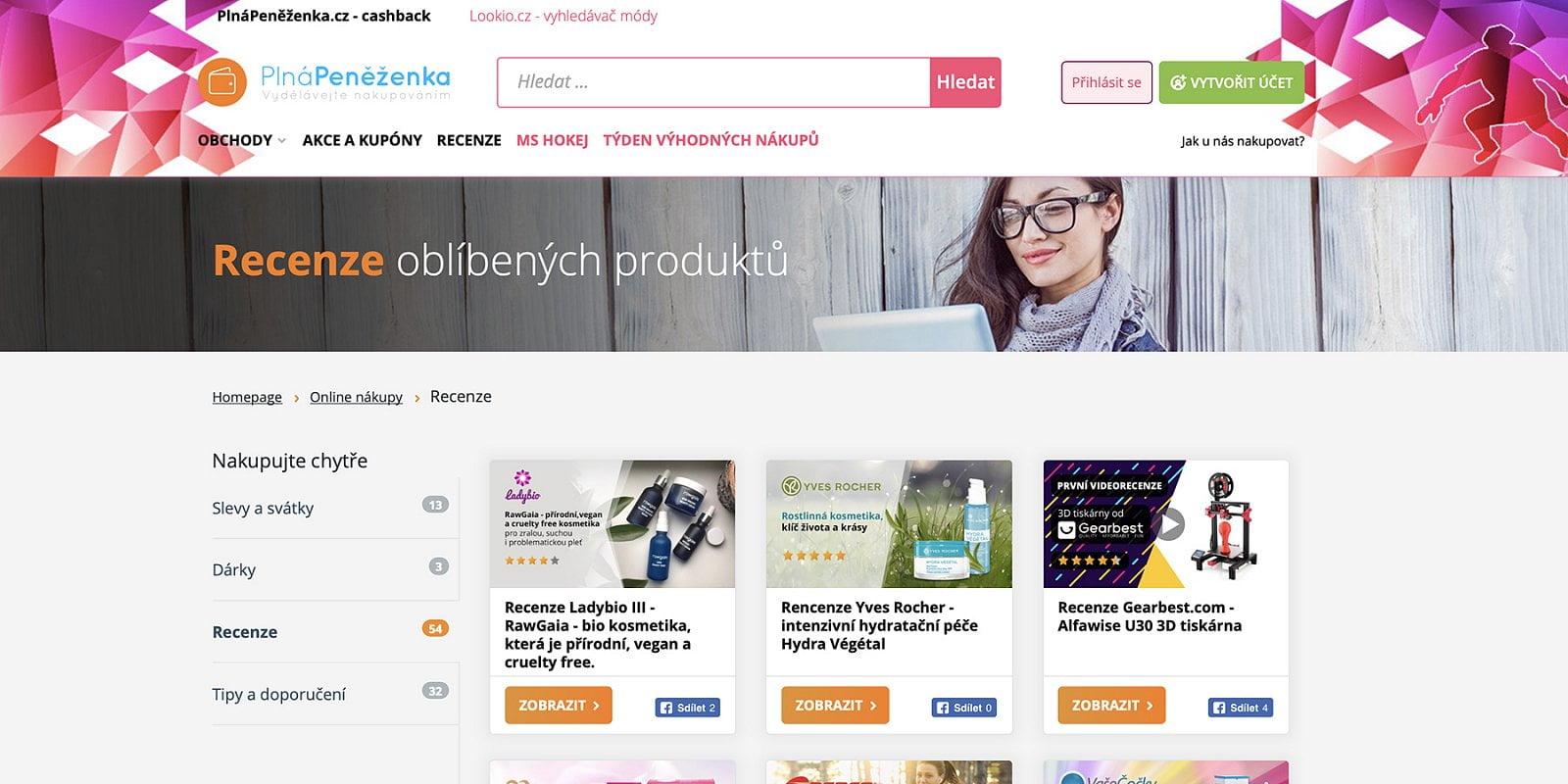 České cashback portály