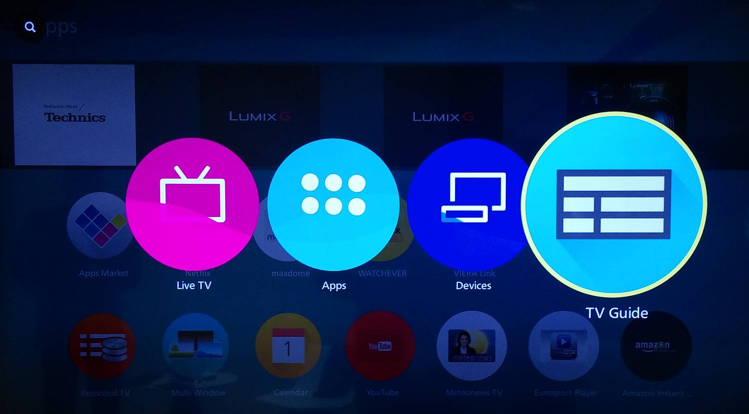 Firefox OS TV - Home Screen 2.0