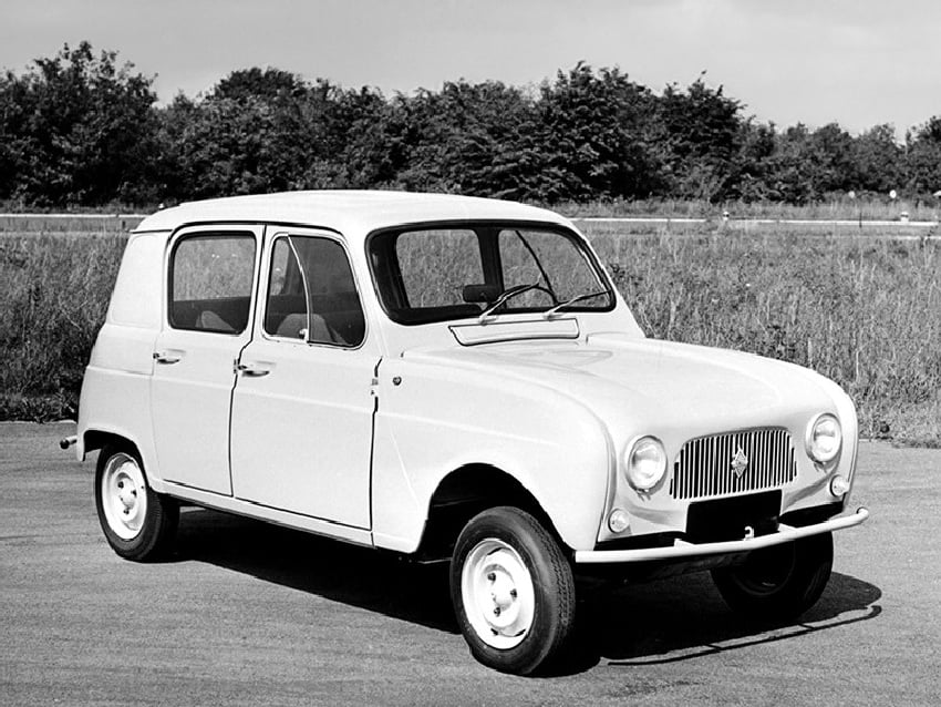 Takhle vypadal Renault 3, naprosto jednoduchá verze „čtyřky“, která se ovšem pod tímto typovým číslem prodávala jen do konce roku 1962