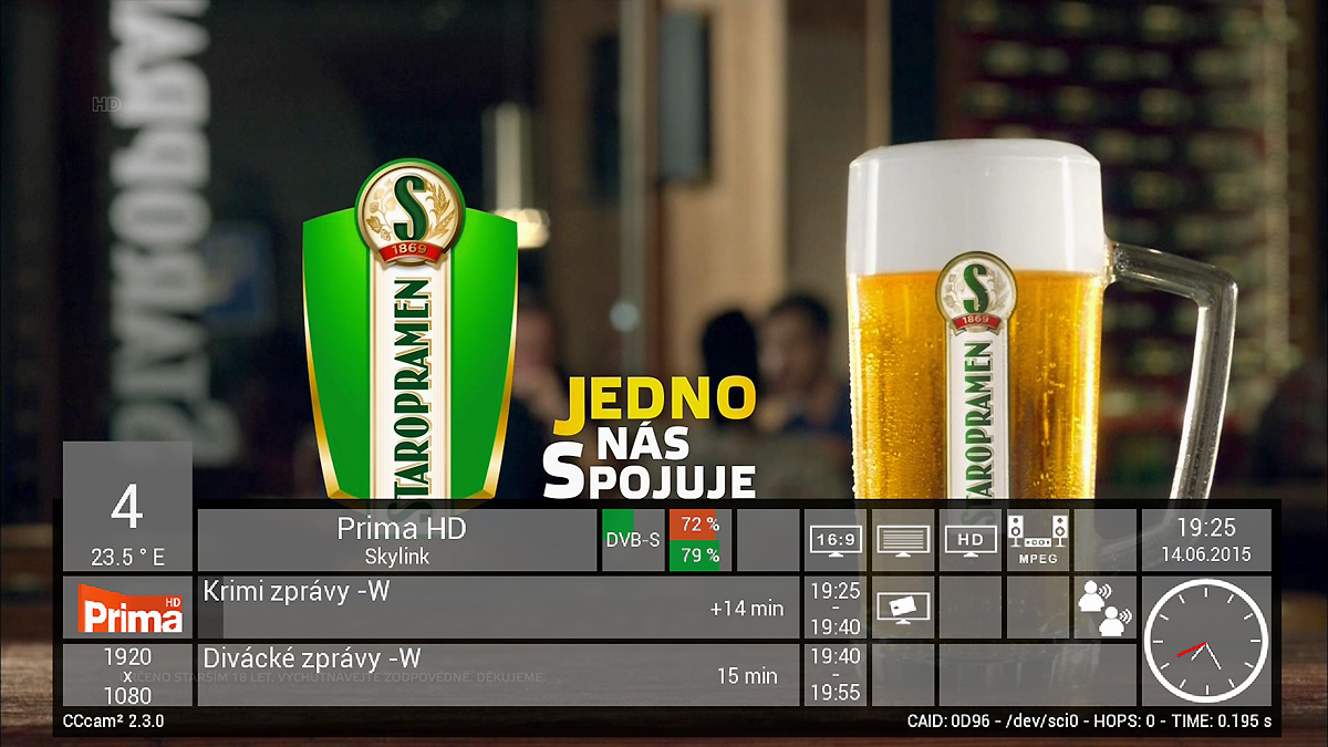 Fotogalerie přijímače VU+ SOLO SE V2