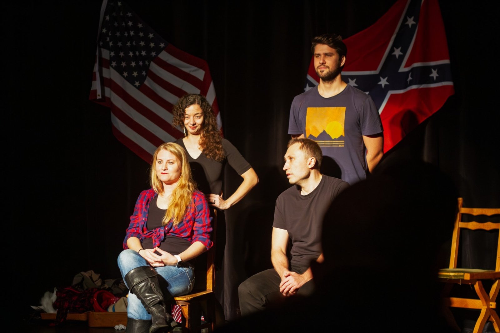 Mariana Zacharová a Poločas nápadu při improshow