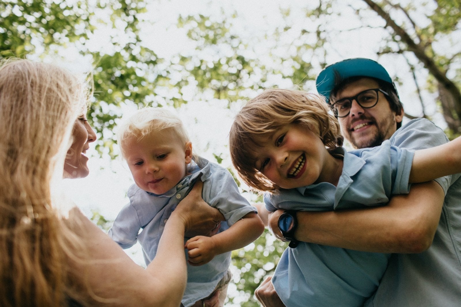Mariana Zacharová se svou rodinou