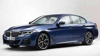 Náhledový obrázek - Takto vypadá BMW 5 po faceliftu. Obří ledvinky nedostalo