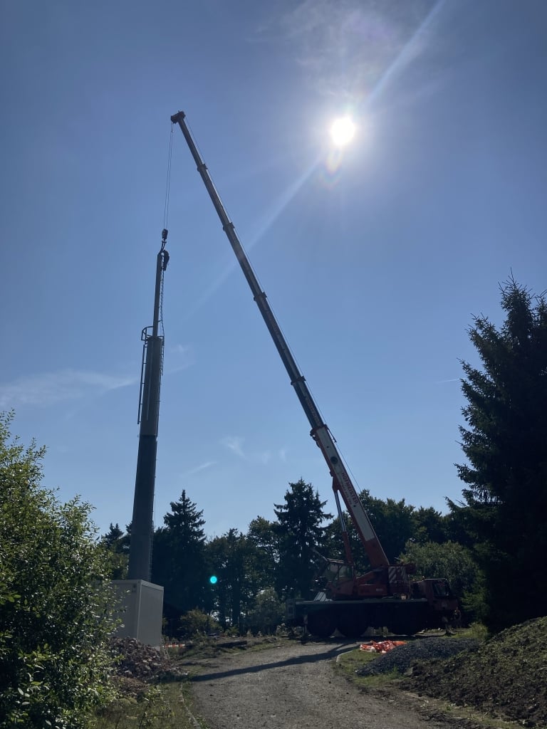 DAB+ vysílač Domažlice-Čerchov