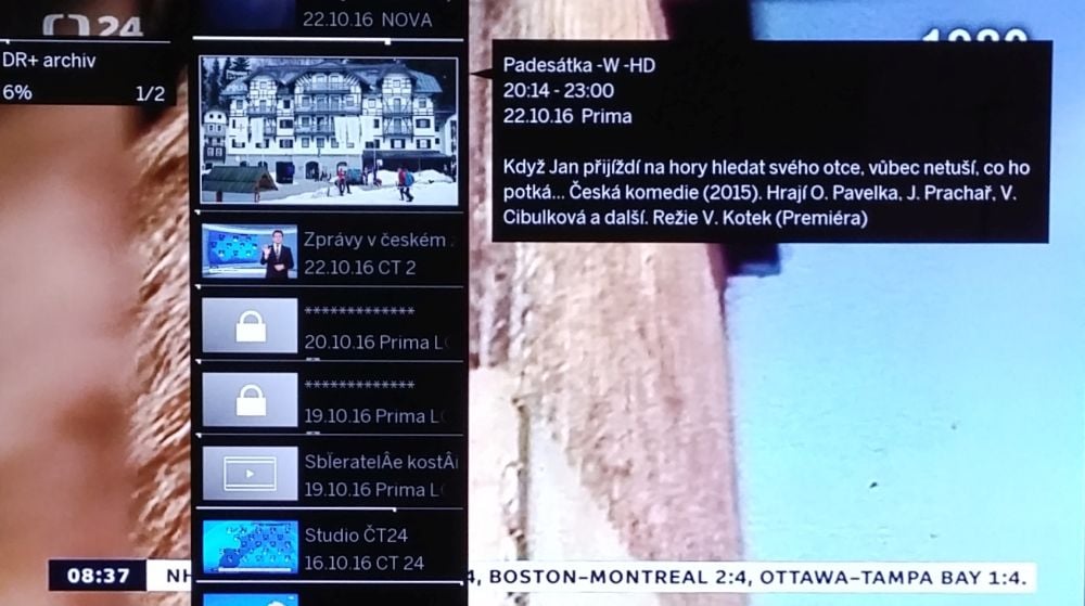 Loewe Bild 7.55-nahrávání