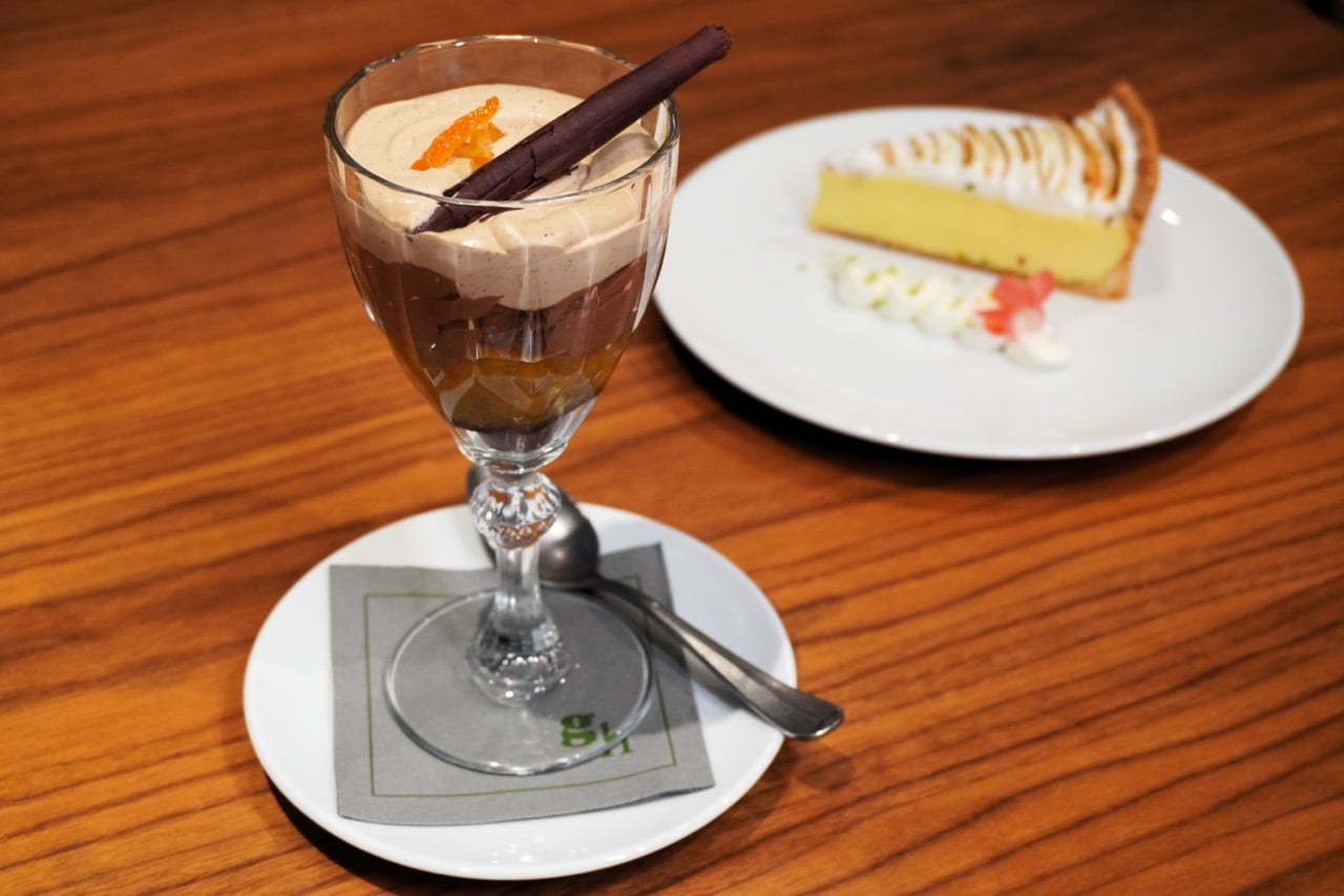 Menu restaurace Greenhouse