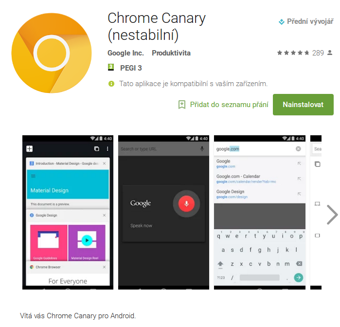 chrome canary portable