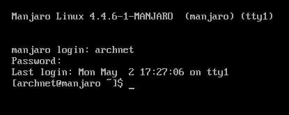 Instalace Manjaro - dokončení