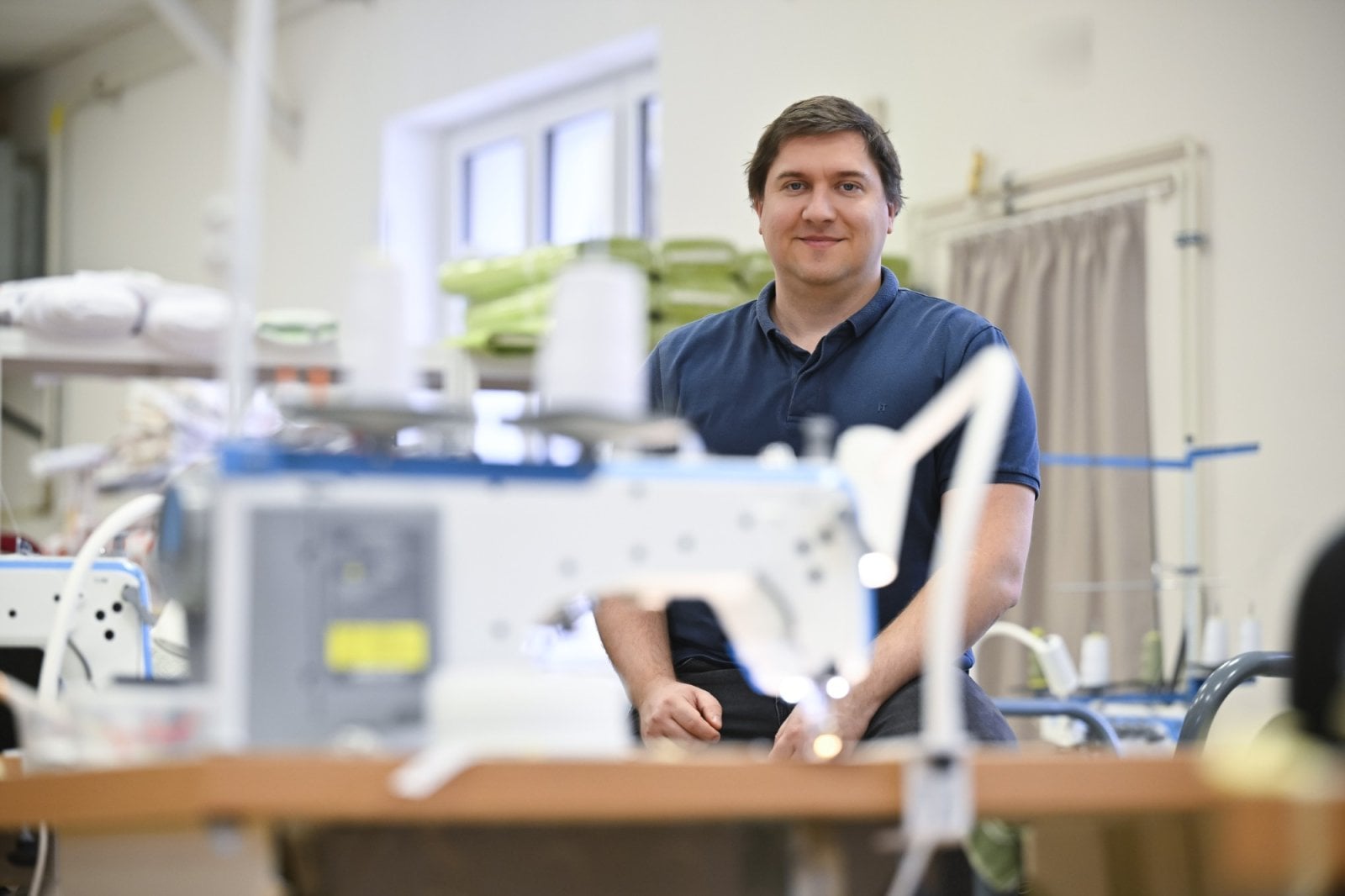 Ondřej Boček z Goldea v dílně