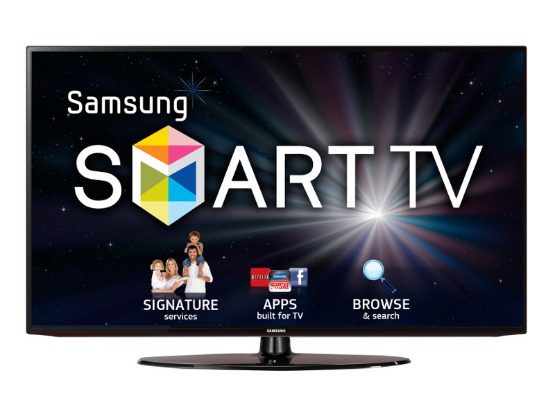 Televize od Samsungu tvořily druhé místo. Nejvíc se prodávaly 32", 40" a také malé 22". Taky je pohání Linux.