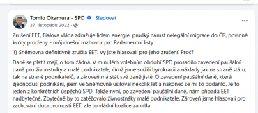 Příspěvky Tomia Okamury