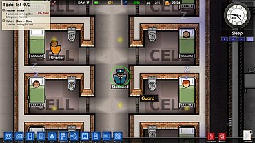 Prison Architect - obrázky ze hry.