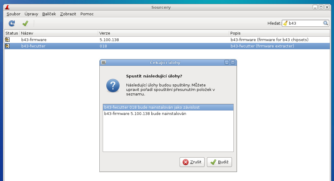 Salix: práce s disky