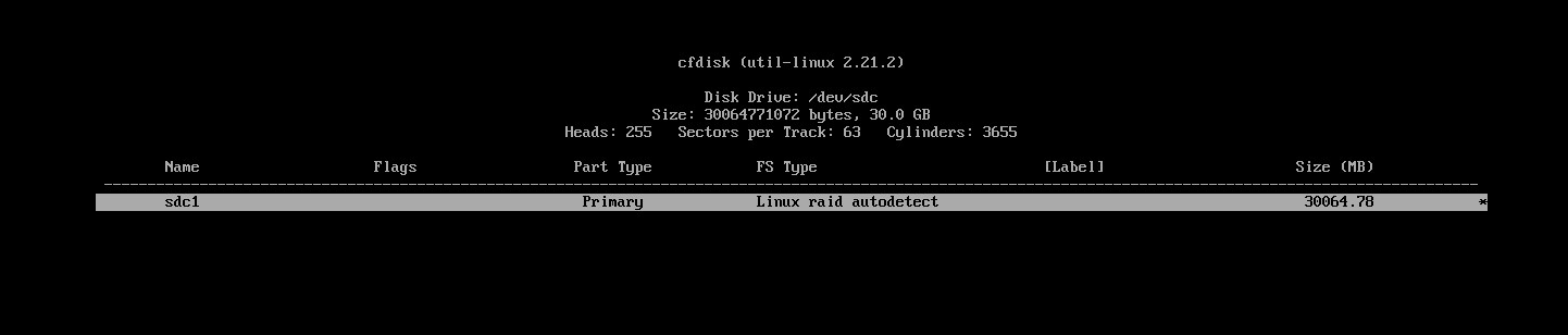 Salix: práce s disky