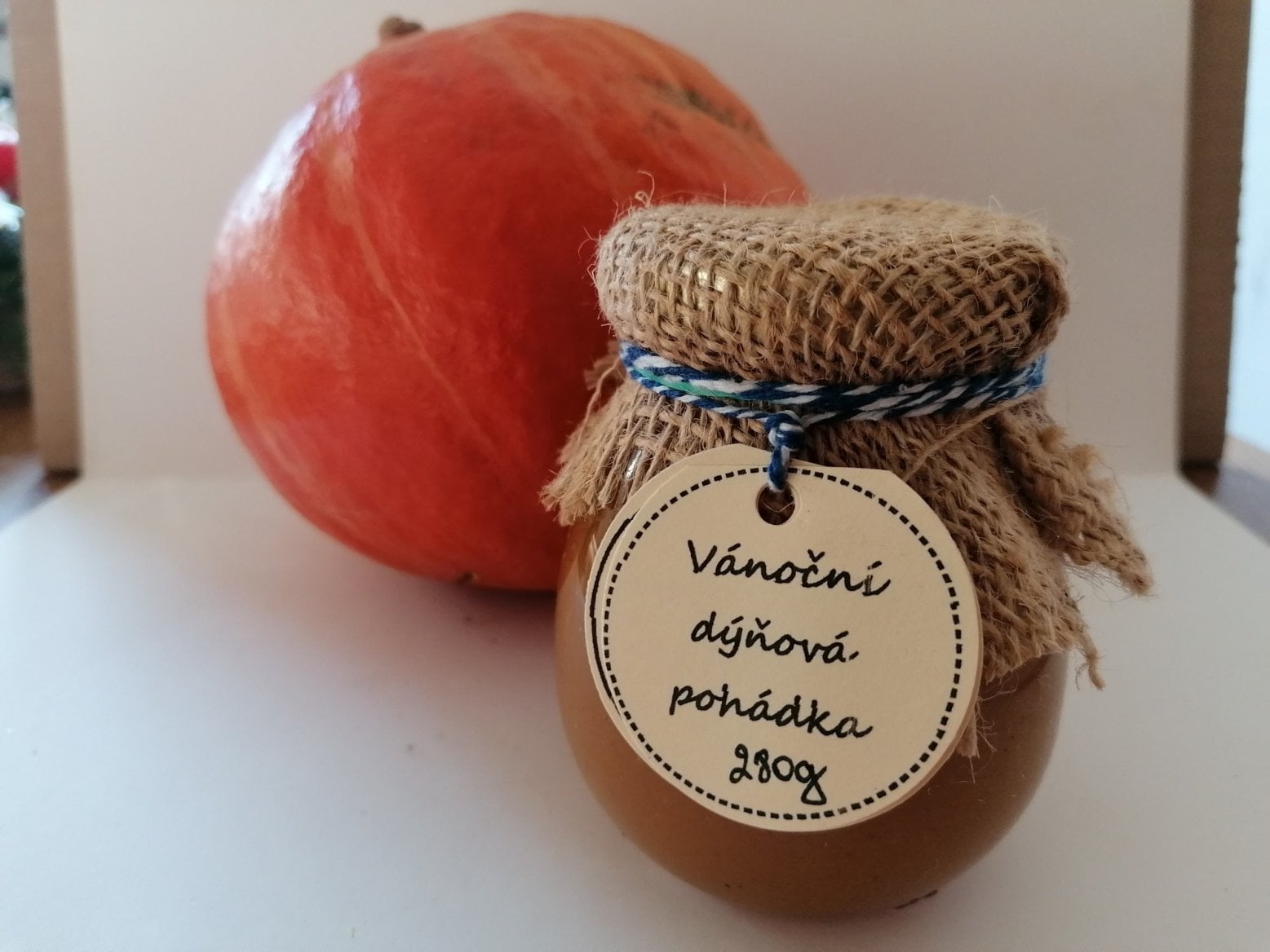 Vánoční dýňová marmeláda z Farmy pod kaštany