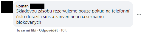 E-shopaři si na Facebooku radí, jak na falešné objednávky