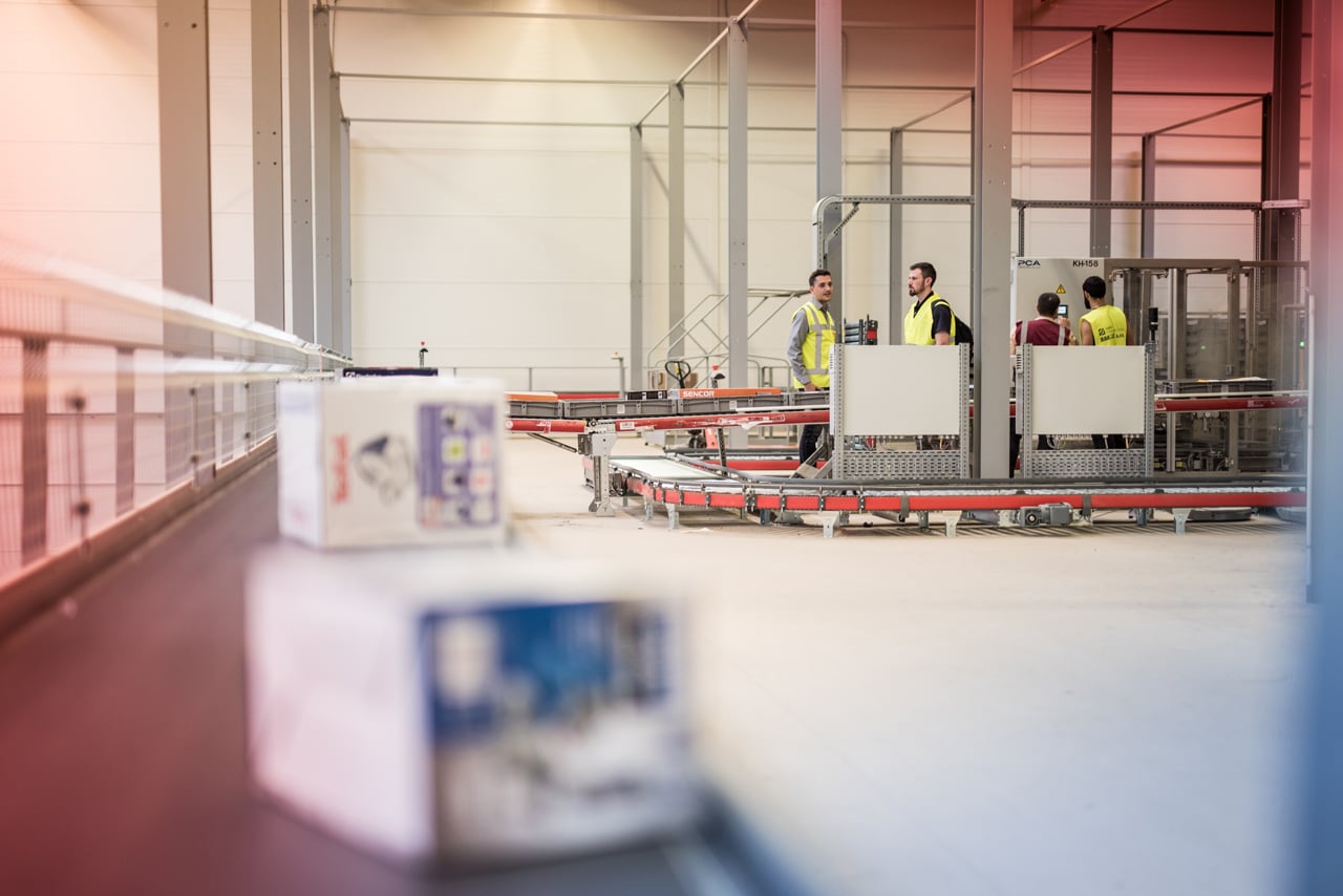 Logistické centrum Mall.cz v Jirnech u Parhy