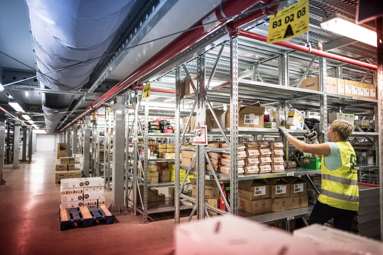 Logistické centrum Mall.cz v Jirnech u Parhy