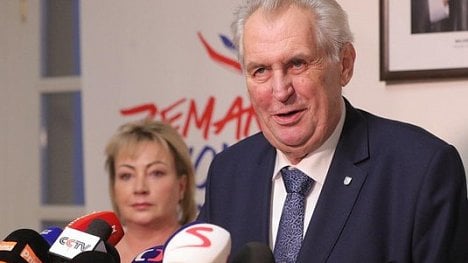 Náhledový obrázek - Zeman oproti roku 2013 posílil ve všech krajích. Druhé kolo však může mít těžší