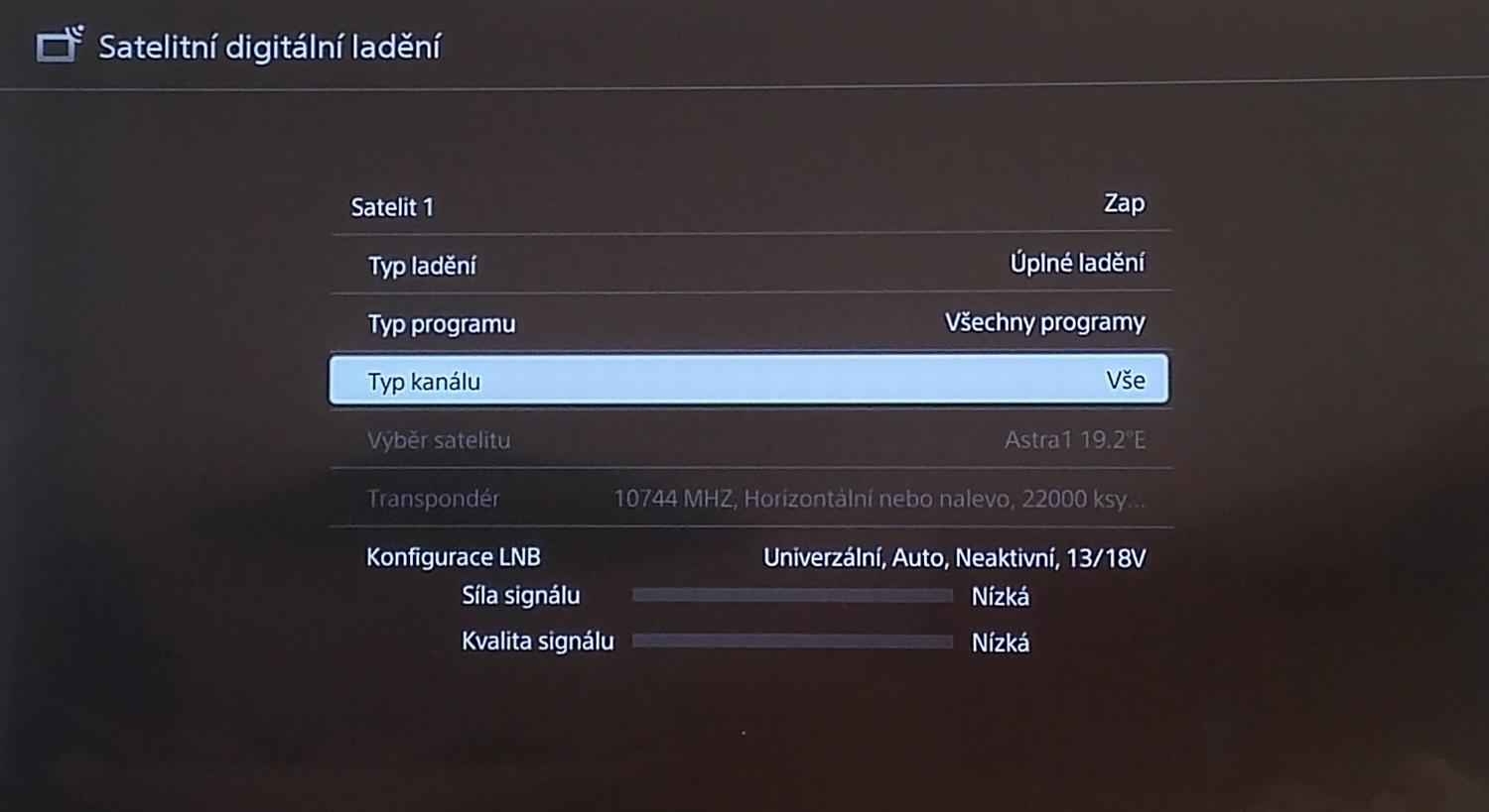 Sony KD-55X8505 - instalace