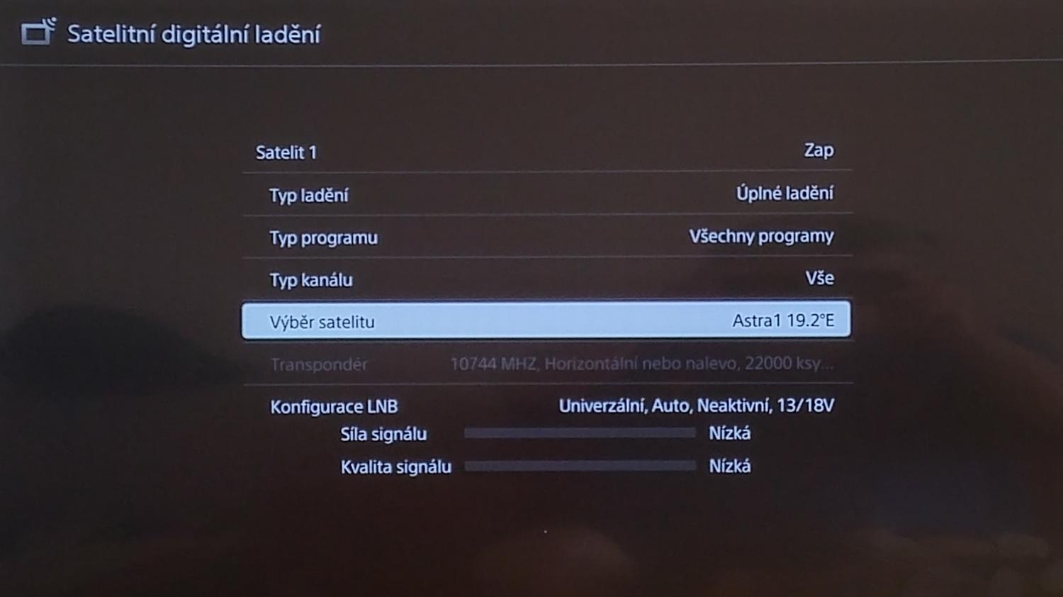 Sony KD-55X8505 - instalace