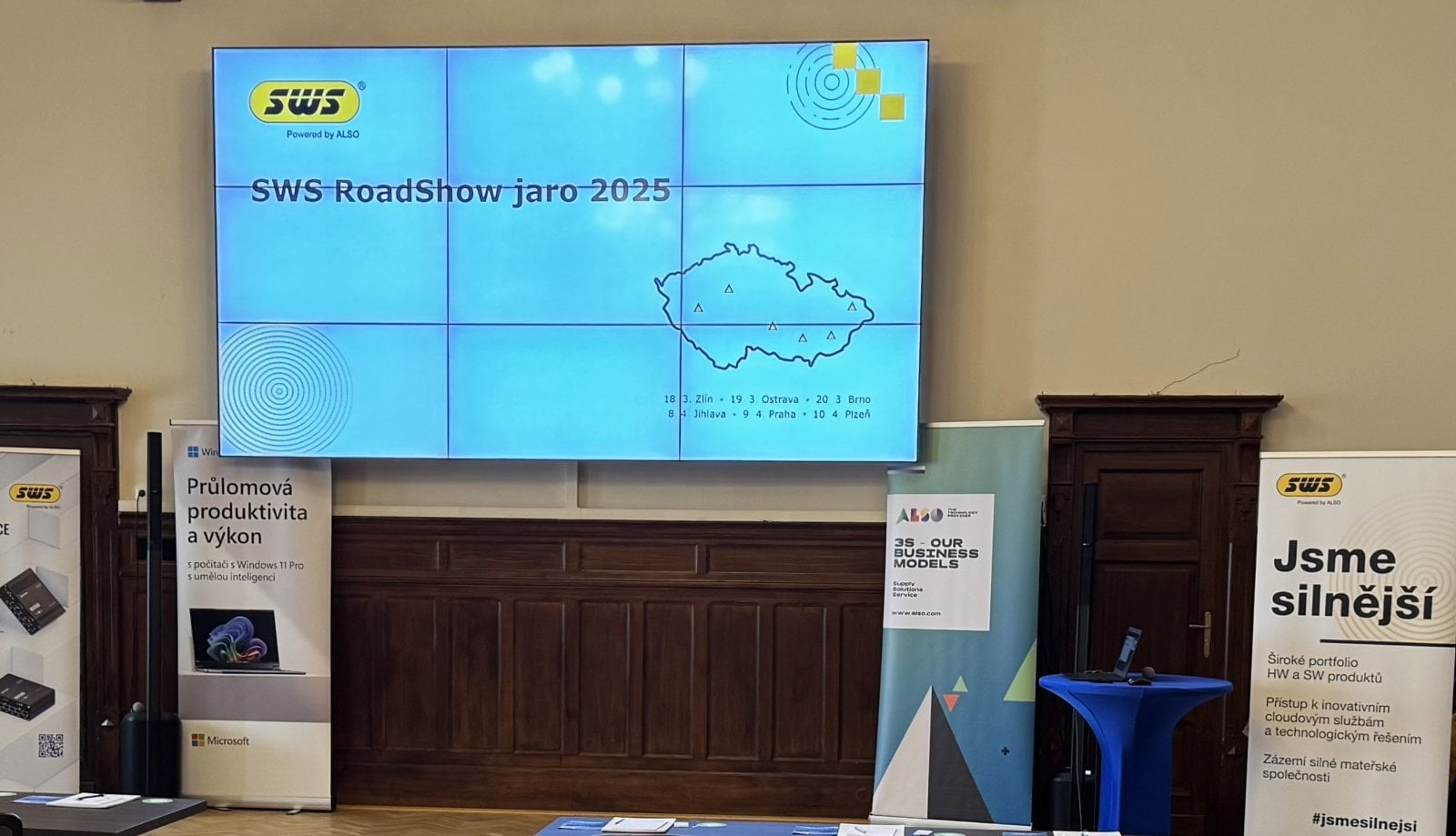 Obrazem: Technologický březen SWS a Also na Technology RoadShow