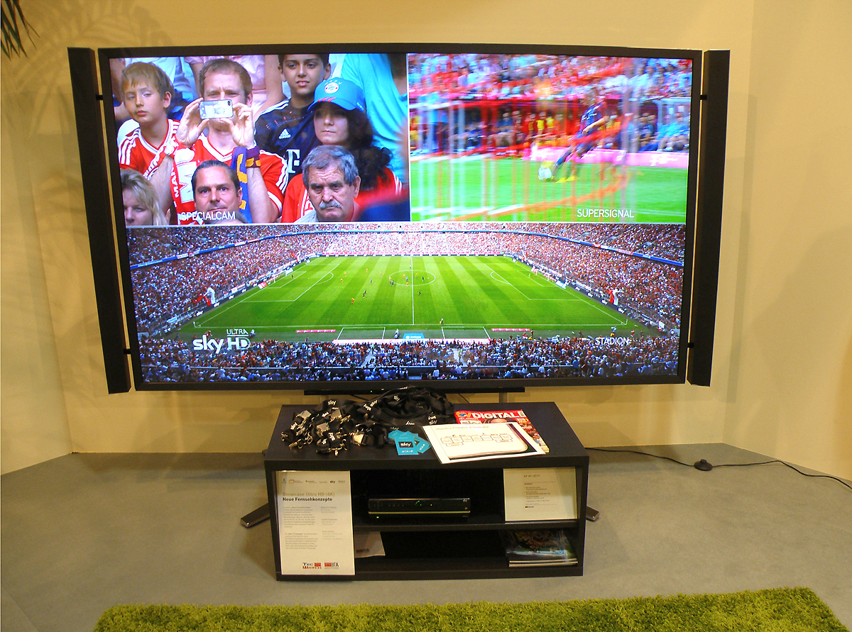 Prezentace distribuce Ultra HD signálu na veletrh IFA 2013