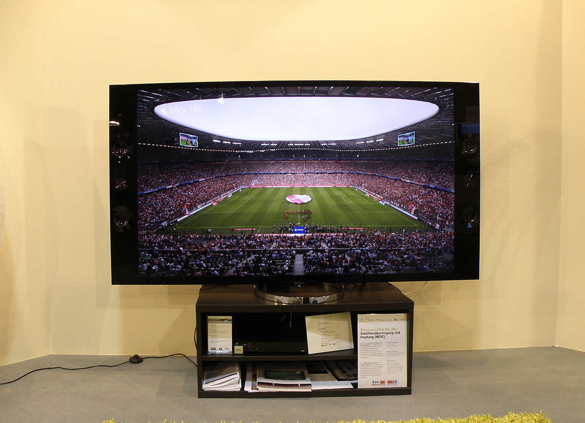 Prezentace distribuce Ultra HD signálu na veletrh IFA 2013