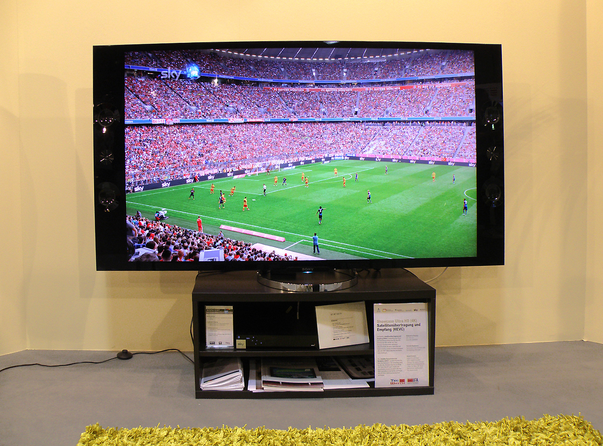 Prezentace distribuce Ultra HD signálu na veletrh IFA 2013