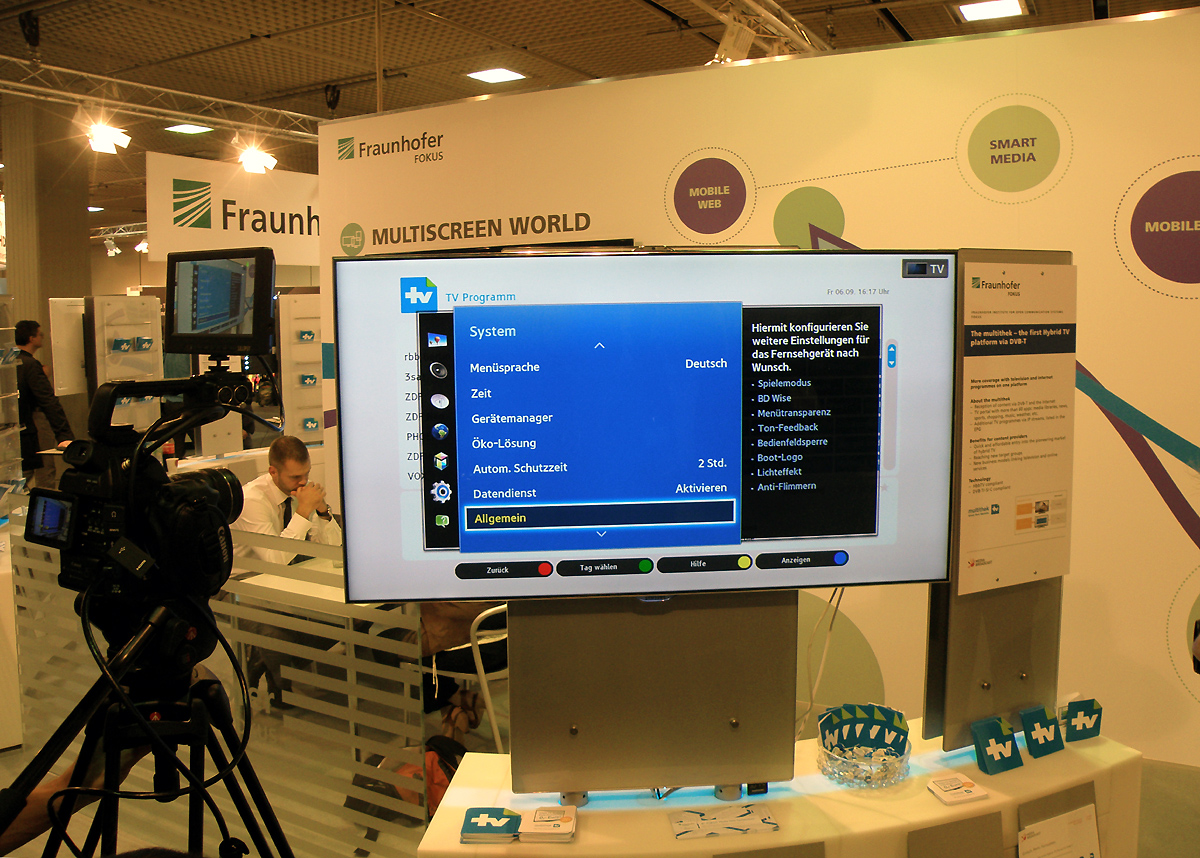 Prezentace distribuce Ultra HD signálu na veletrh IFA 2013