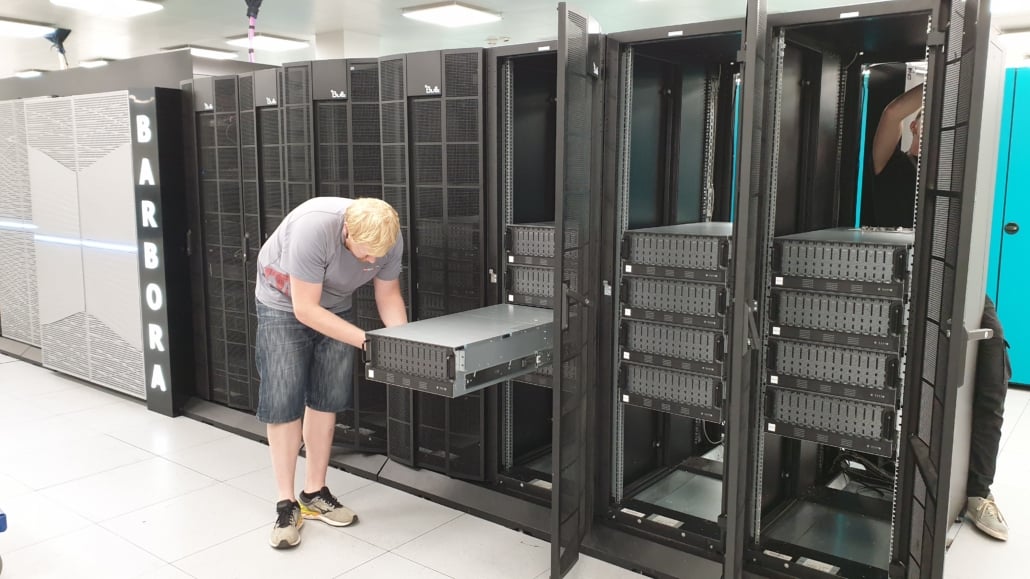 Úložiště CESNETu v Ostravě s kapacitou přes 33 PB