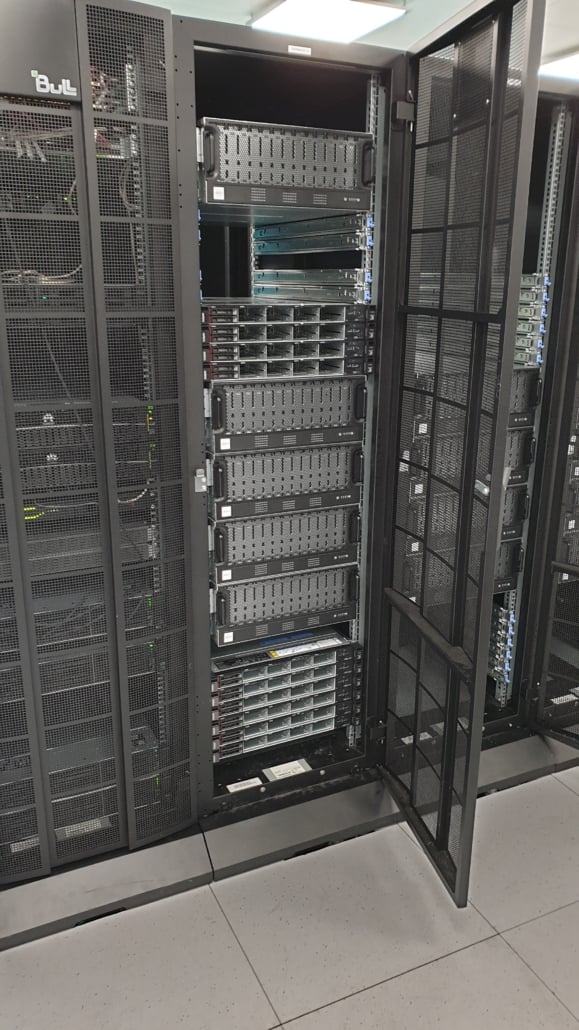 Úložiště CESNETu v Ostravě s kapacitou přes 33 PB