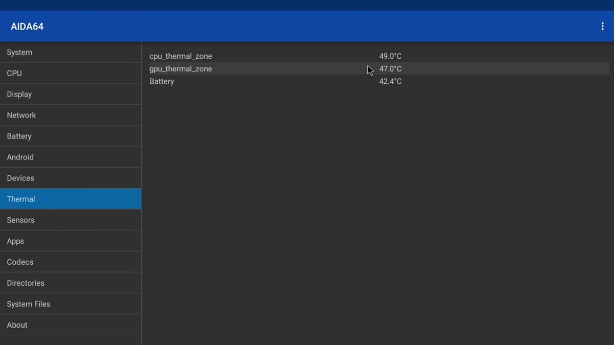 Zidoo H6 Pro - Aida 64