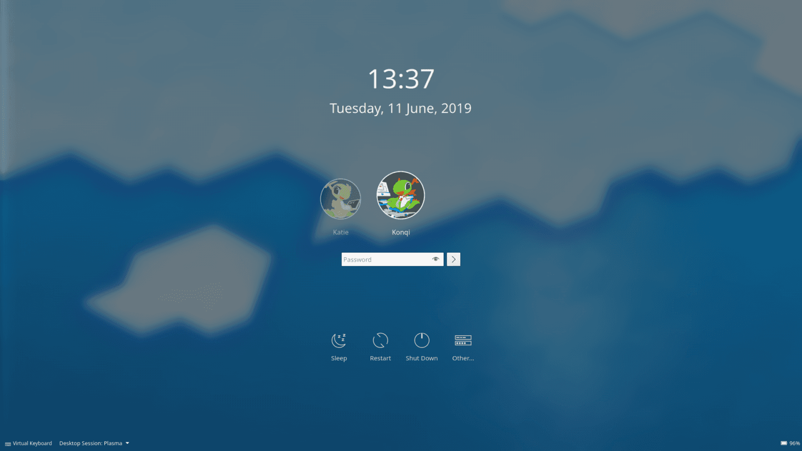 KDE Plasma 5.16