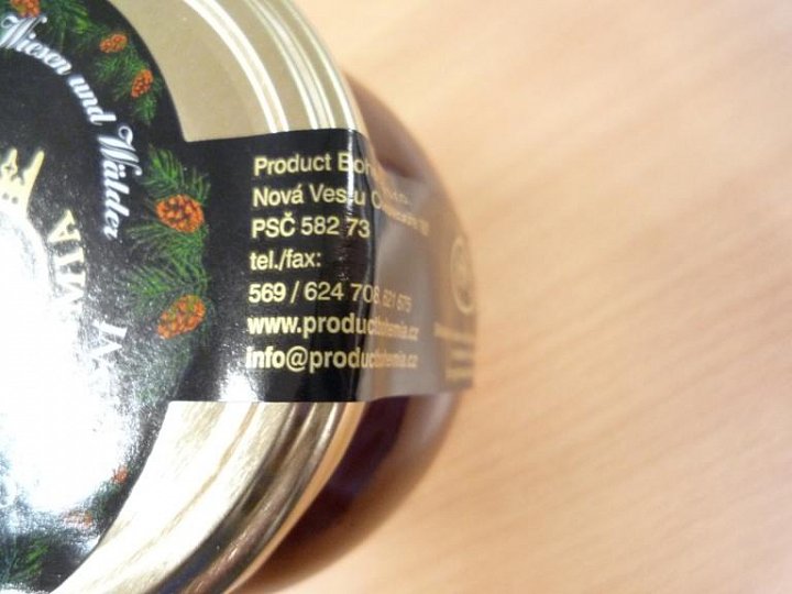 Med obsahoval pylová zrna rostlin, které nerostou v České republice. Nelze jako zemi původu deklarovat Českou republiku. Med nevyhověl při senzorickém hodnocení chuti. Výrobce: Product Bohemia s.r.o., Nová Ves u Chotěboře