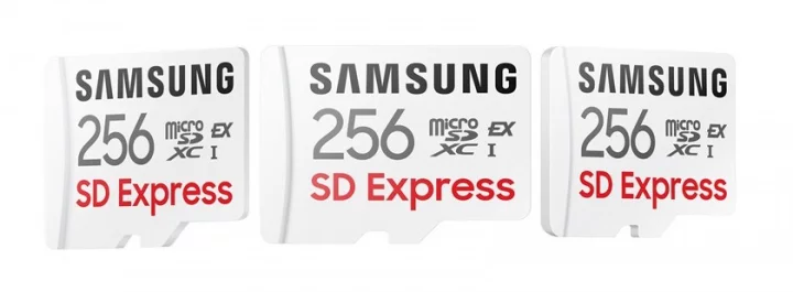 MicroSD Express karty Samsung