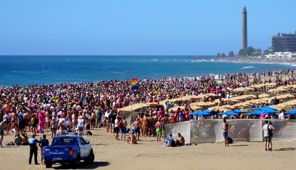 Místa přeplněná turisty