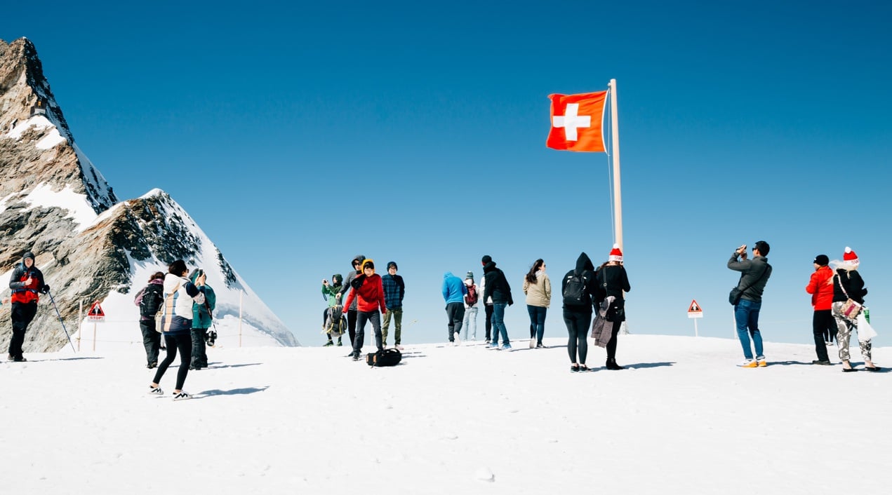 Místa přeplněná turisty