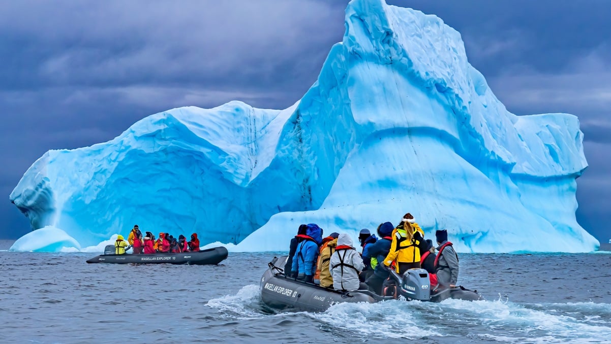 Místa přeplněná turisty