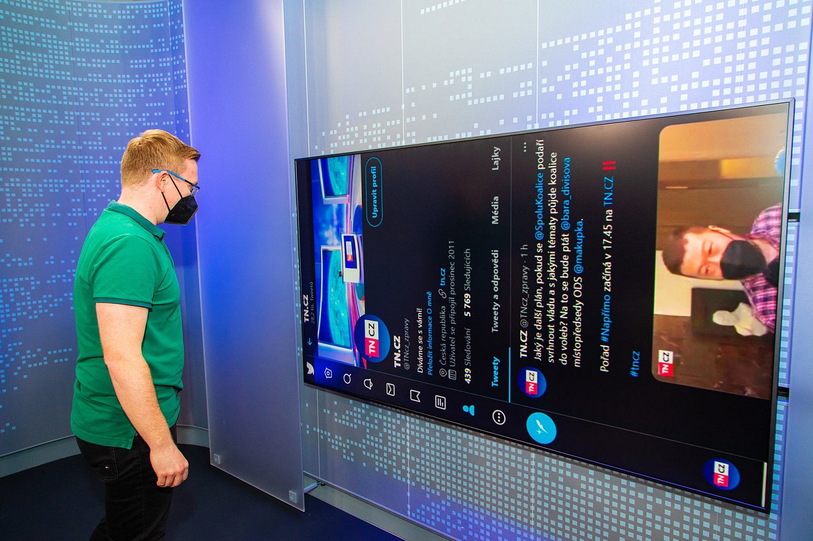 Režie je připojena na všechny významné komunikační platformy, využít může Skype, MS Teams, Zoom či IP telefon.