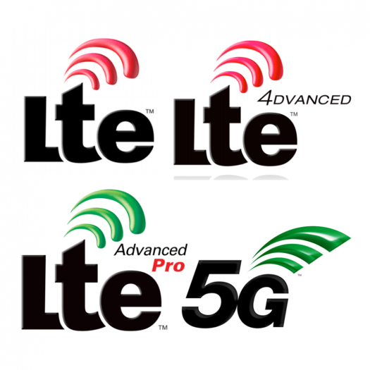 LTE, LTE Advanced, LTE Advanced Pro a 5G